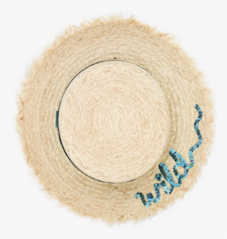 Safari Straw Boater, Adult Hat - Wood