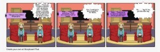 A Mini Conversation - Cartoon