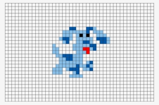 Brik Pixel Art - Dragon Pixel Art Grid
