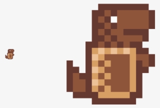 Milo Dinosaur, 2nd Attempt, Pixel Art Edition - Pixel Dinosaur