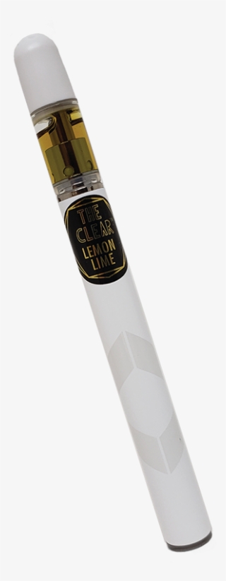 The Clear Disposable Cbd Vape Pen Terpenes Lemon Lime - Flute