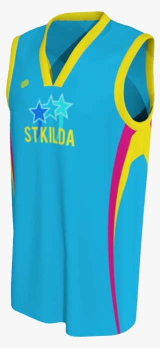 St Kilda Sparklers Basketball Uniform - Active Shirt