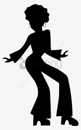 Free Png Download Danseur Disco Png Images Background - Disco Dancing Silhouette
