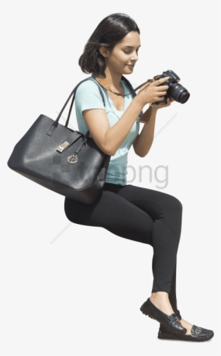 Free Png Download Woman Sitting Cutout Png Images Background - Cutout Sitting