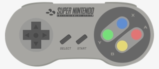 Nintendo Controller Png - Xpadder Super Nintendo