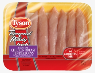 Tyson® Trimmed & Ready Fresh Premium Chicken Breast - 1 Lb Chicken Breast Tenderloins