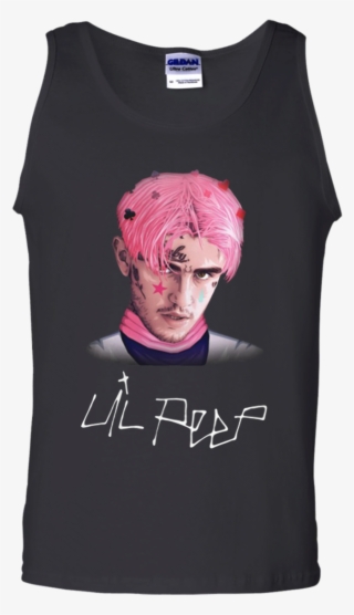 Lil Peep Tank Top Face Painting - Help More Bees Plant More Trees