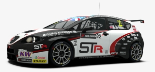 Seat León Wtcc - Transparent Racing Seat Leon Car