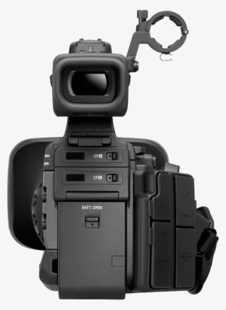 Canon Xf300 High Definition Professional Camcorder - Back Of Video Camera