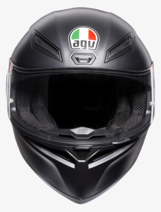 Agv K-1 Matt Black Helmet - Agv K1