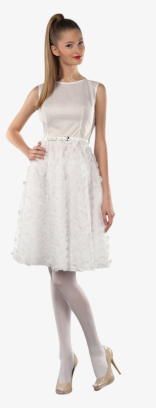 Dress Png, Download Png Image With Transparent Background, - Девушка В Белом Платье Png