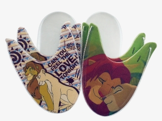 Lion King Simba And Nala Valentines Mix N Match Zlipperz - Simba And Nala