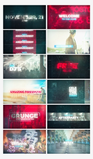 Grunge Party Promo - Flyer