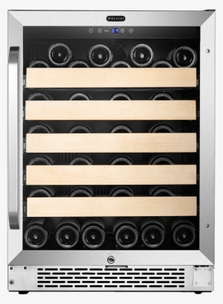 Whynter Built In Stainless Steel 54 Bottle Wine Cooler - Whynter