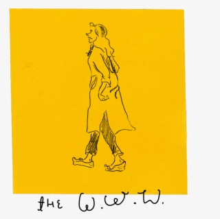 This Is The White Woman Who Travels Around The World - Sketch