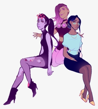 Please Please Please Read This Rant About Symmetra - Drawing Girl Friends