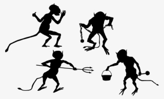 Dabbling With Silhouettes - Illustration