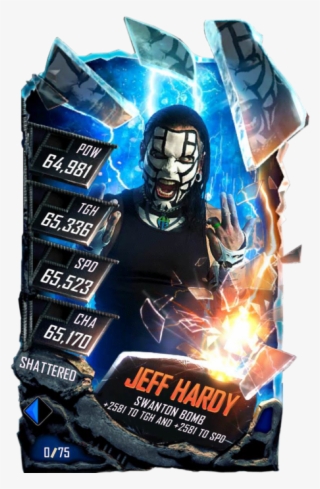 Jeffhardy S5 24 Shattered - Wwe Supercard Shattered Cards