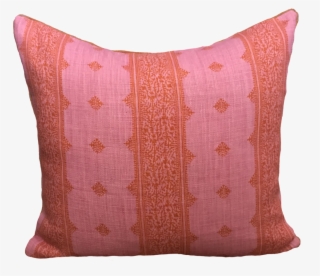 Fez Pink And Orange Pillow - Cushion