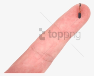 Free Png Download Microchip Implant On Fingertip Png