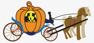Cinderella Drawing Euclidean Vector Download - Cinderella Pumpkin Carriage Png