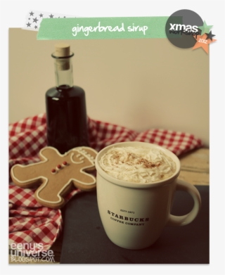 Gingerbread Syrup For White Choc Hot Chocolate Cups - White Coffee