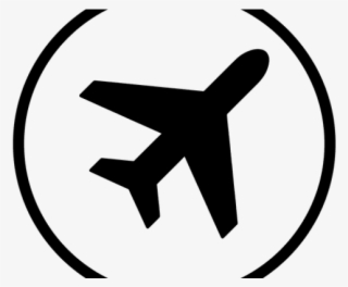 Plane Clipart Icon - Transparent Background Travel Icon Transparent