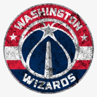 Washington Wizards 2014-pres Primary Logo Distressed - Nba Team Logo 2017