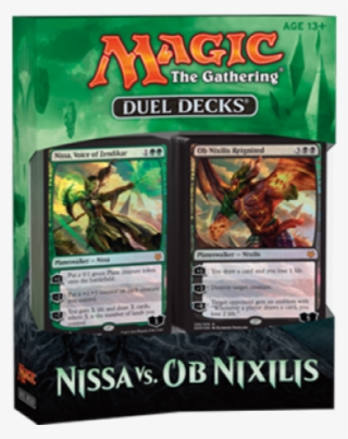 Magic The Gathering Duel Decks - Nissa Vs Ob Nixilis Duel Deck