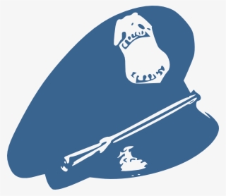 Cop Hat Police Blue Svg Clip Arts 600 X 522 Px