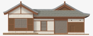 1224 X 484 3 - Korean Traditional House Vector