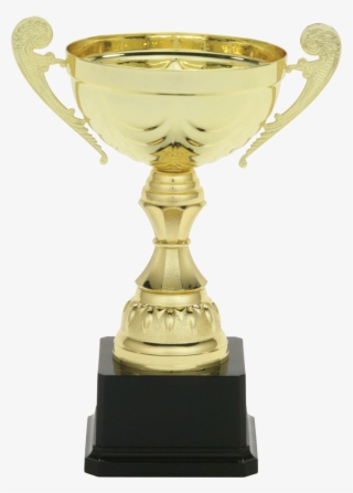 Portico Metal Cup Trophies On Black Plastic Base - Cup