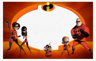 Free Png Best Stock Photos Incredibles 2 Transparent - Incredibles Picture Frame