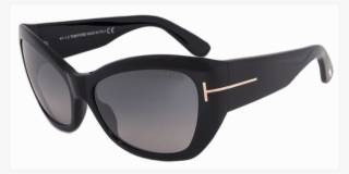 Tom Ford Sunglasses Cat Eye Style Blue Gradient Lens - Harley Davidson Sunglasses