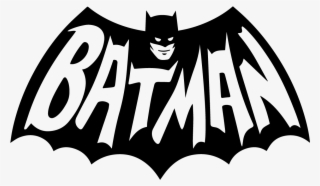 Batman Logo Vintage Retro Comic Book Vector Black - Batman Logo Png