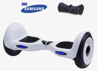 Hoverboard Smart Balance 10 Polegadas Branco Com Bateria - Skateboard