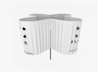 Acc Privacy Curtain 2 V4 - Black-and-white