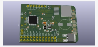 Here's A Render Missing Some Of The Components, - Electronic Component