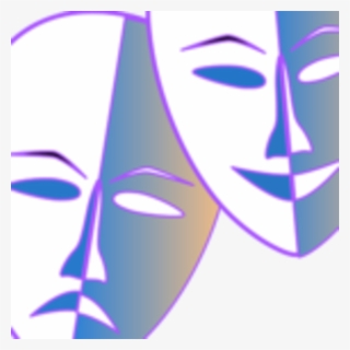 The Simple Trick To Knowing Exactly How Your Partner - Blue Theater Mask Png