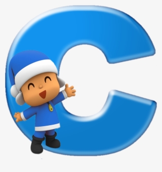 Alfabeto Decorativo Pocoyo Png - Cartoon