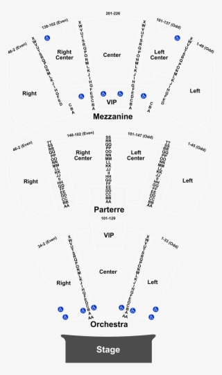 Event Info - Parterre Right In Foxwoods