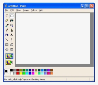 Aesthetic Clipart Computer - Paint Windows