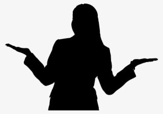 Big Image - Businesswoman Silhouette Png