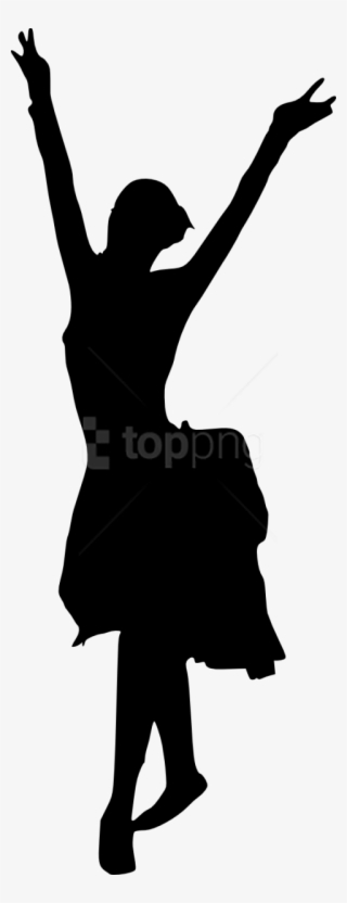 Ballerina Silhouette Png - Silhouette