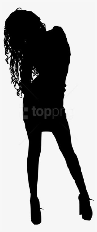 Free Png Woman Silhouette Png - Woman Silhouette Vector Png