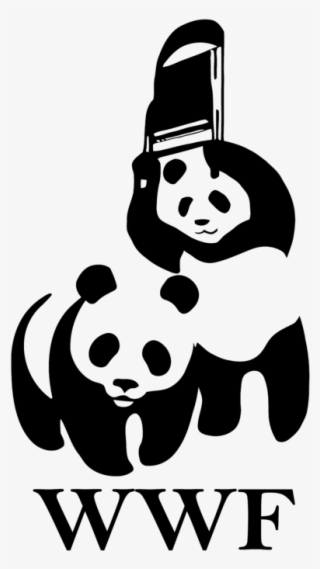 Click And Drag To Re-position The Image, If Desired - Wwf Panda Wrestling Logo