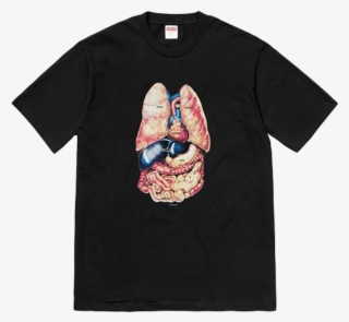 Supreme Guts Tee Black - Supreme Guts Tee