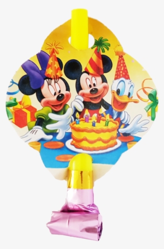 Mickey Mouse Celebrating Birthday