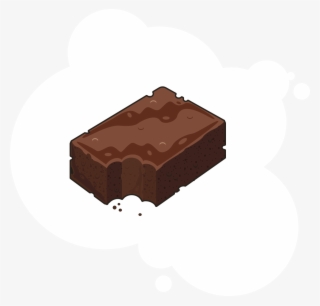Brownie Clipart Plain - Chocolate Cake