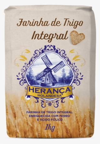 Farinha De Trigo Herança Holandesa Integral 1 E 5kg